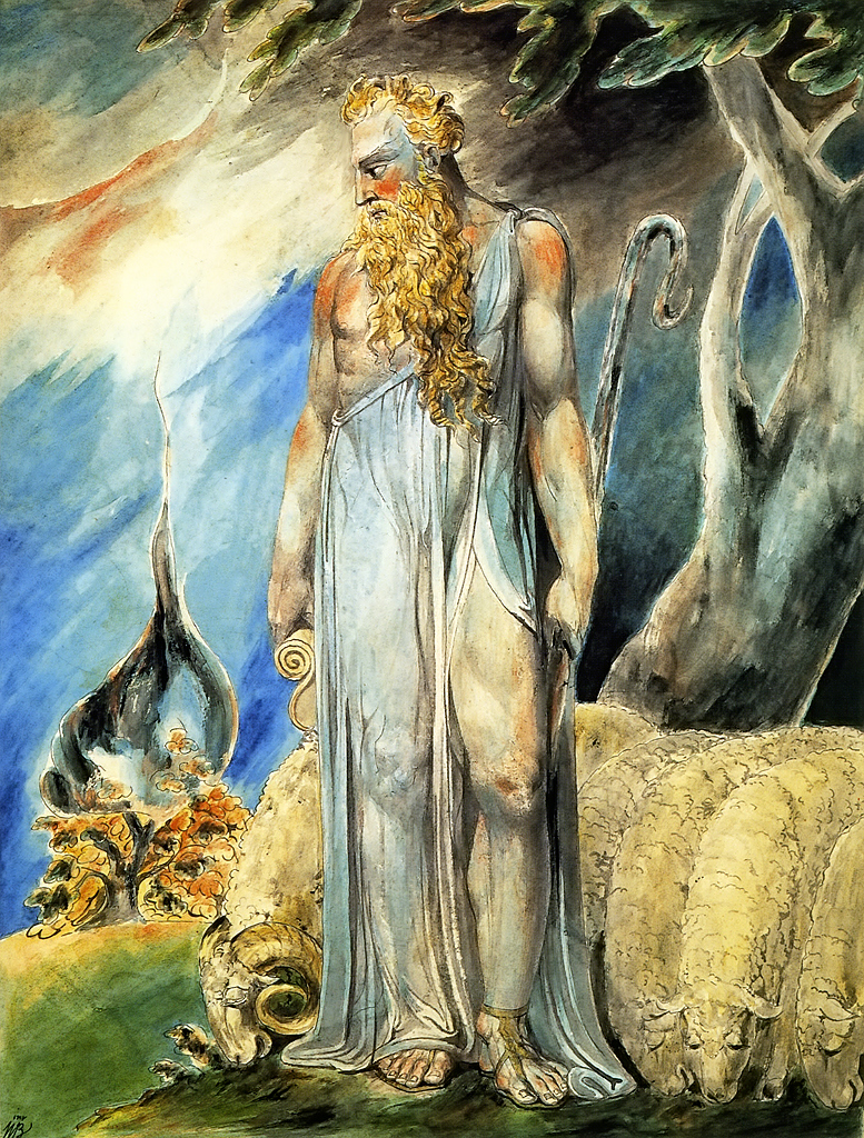 William Blake 1757-1827 |  Británica era poeta y pintor romántico