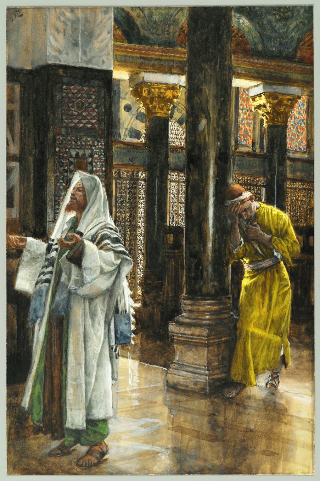 Ad Imaginem Dei Picturing the Parables The Pharisee and the Tax Collector