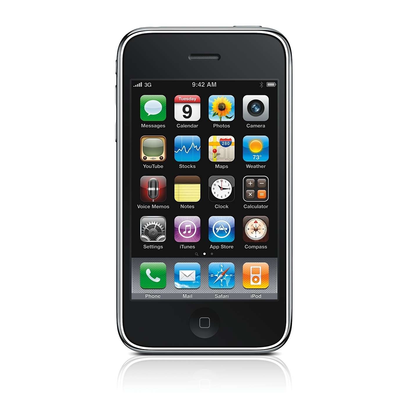 Iphone os 2. 3. Ios 4 (2010 год). Айфон 3 приложения. Экран телефона с иконками.