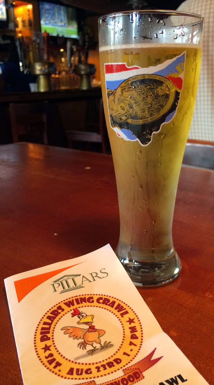 Bite Buff Pillars Lakewood Wing Crawl 2014