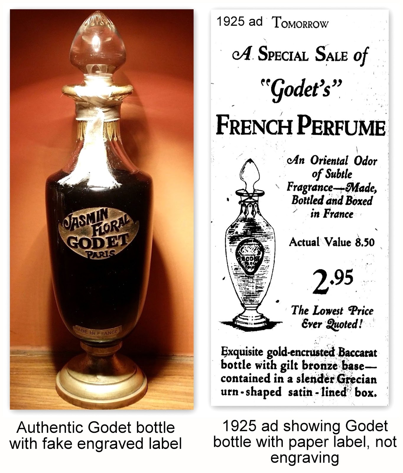 Cleopatra's Boudoir: Faking Perfume Bottles to Increase Their Value