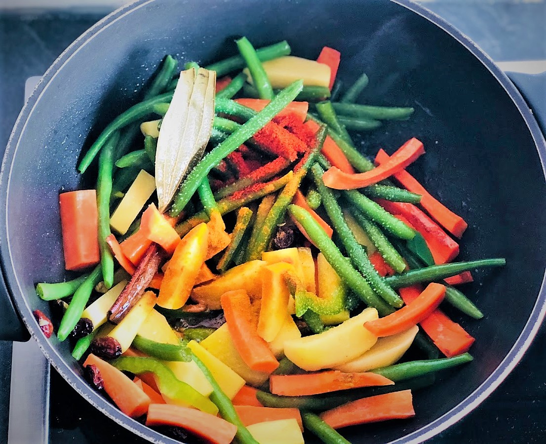Vegetable Korma (Dry)