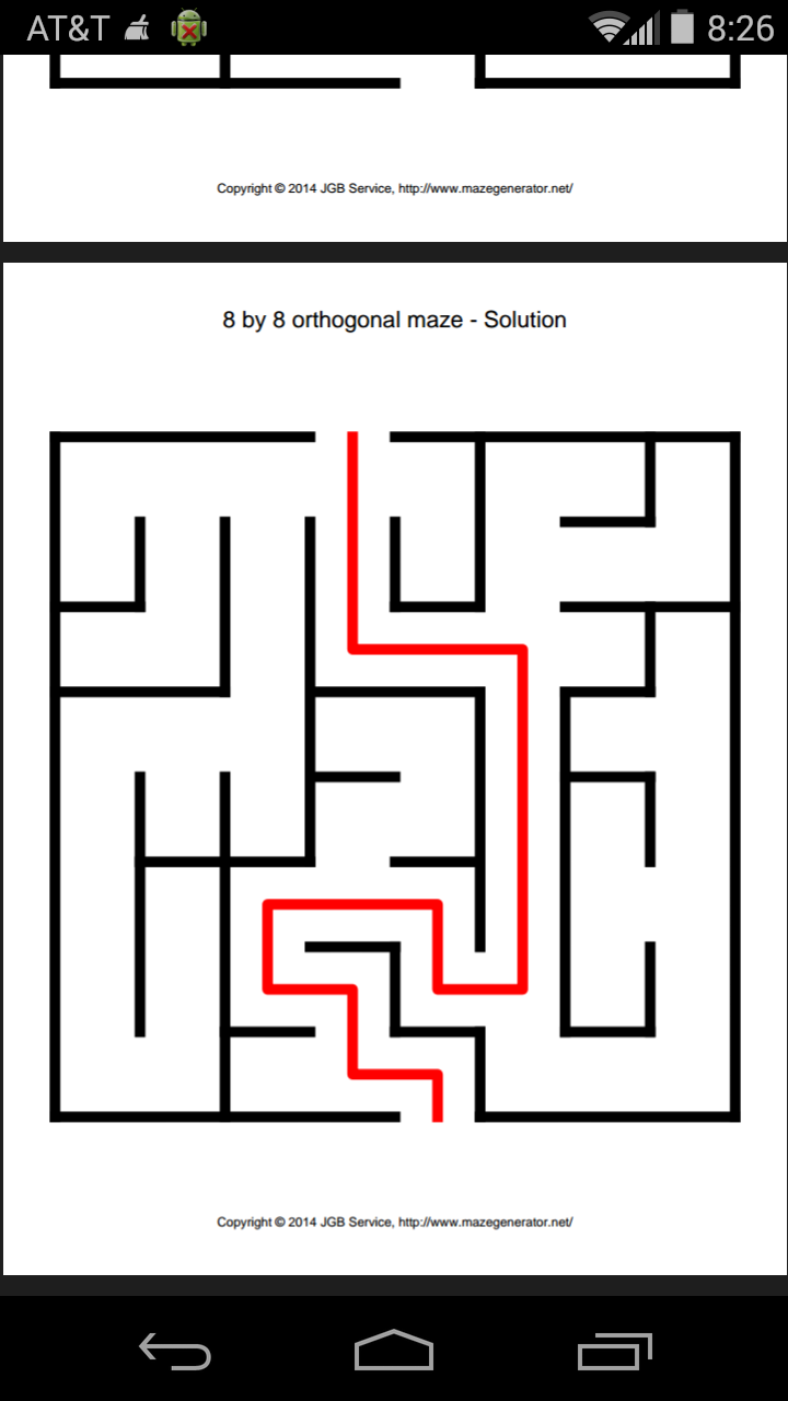 A kid friendly world free maze generator 