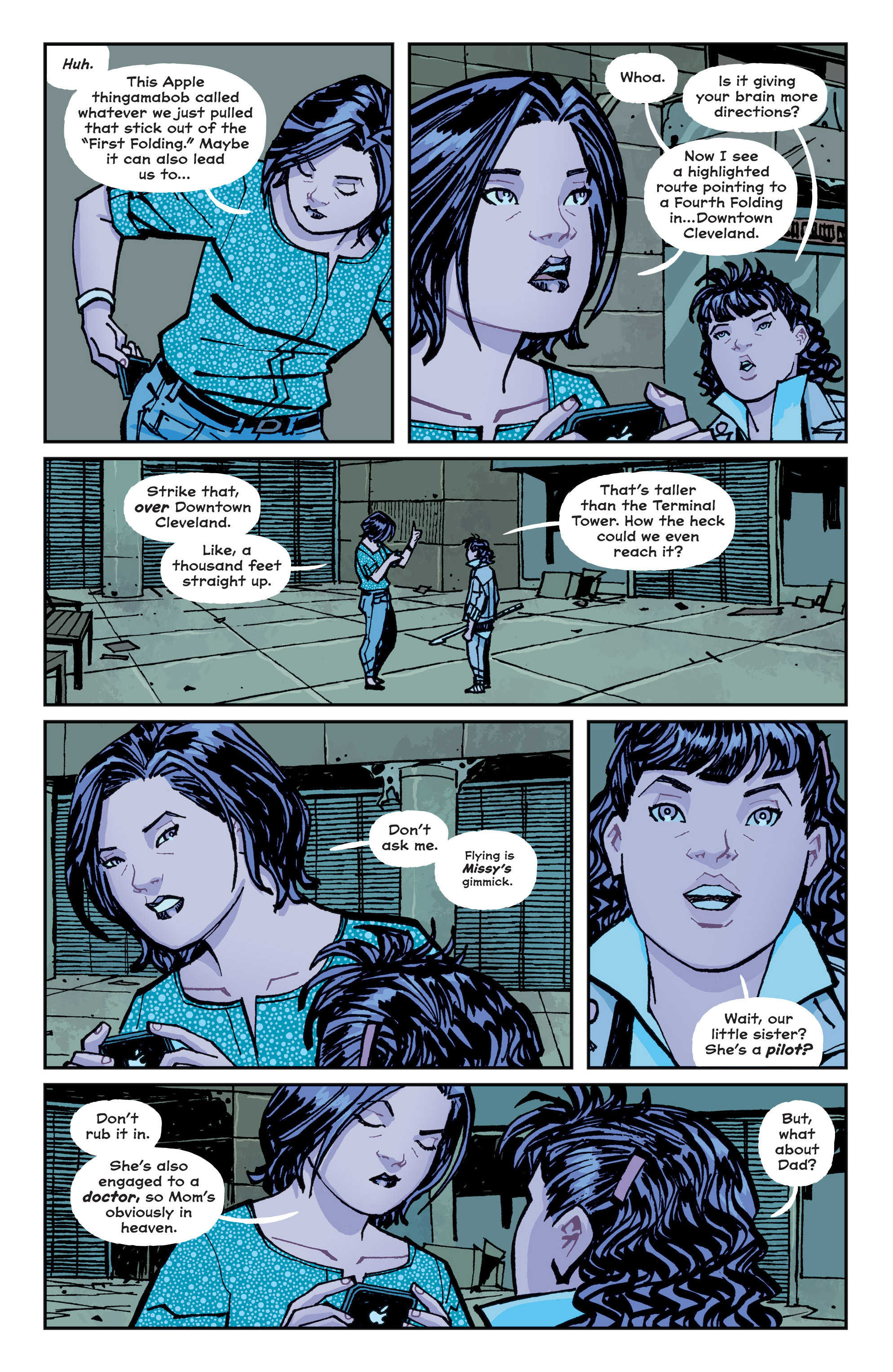 Read online Paper Girls comic -  Issue #9 - 9