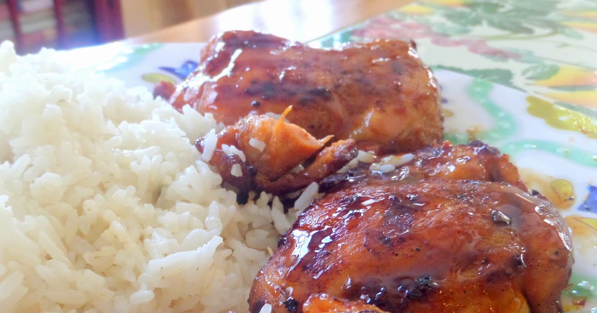 Home Blog Grilled Chicken Thighs in Zesty Orange Sauce