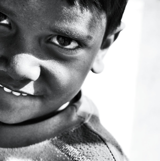 children portrait faces kids delhi black and white