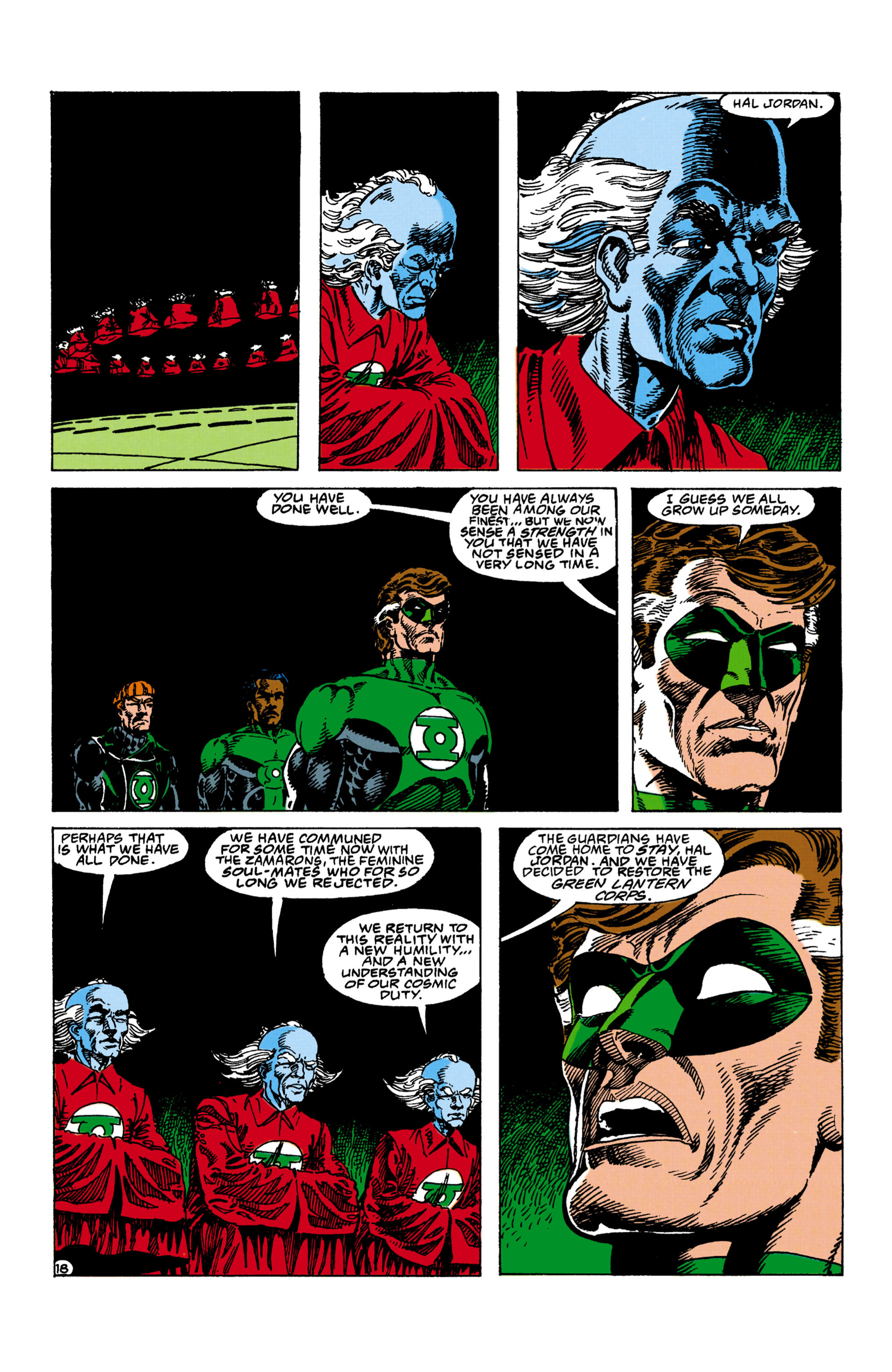 Read online Green Lantern (1990) comic -  Issue #8 - 19