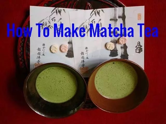 How to make matcha tea