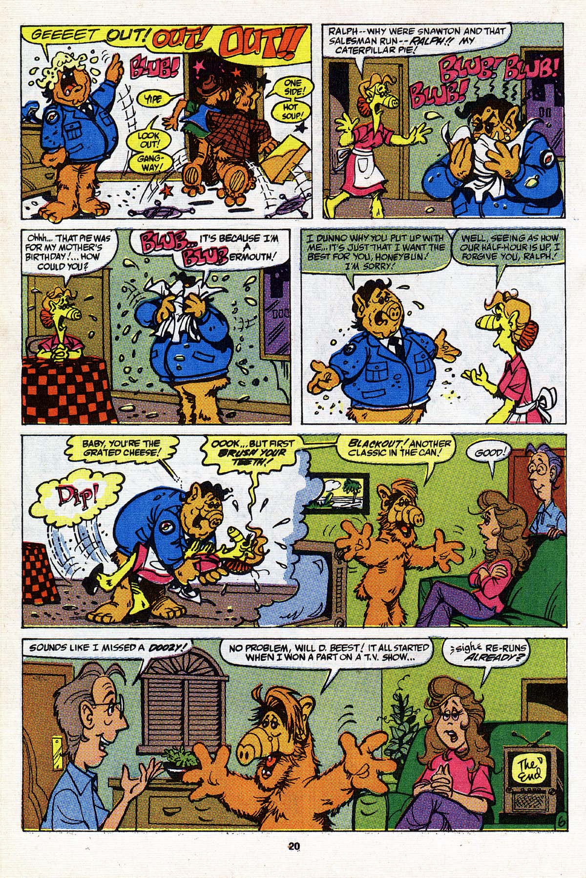 Read online ALF comic -  Issue #27 - 17
