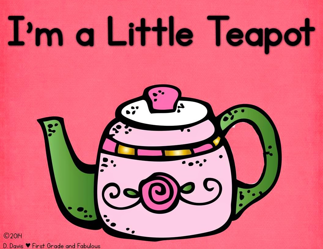 I'm a Little Teapot Freebie--First Grade and Fabulous