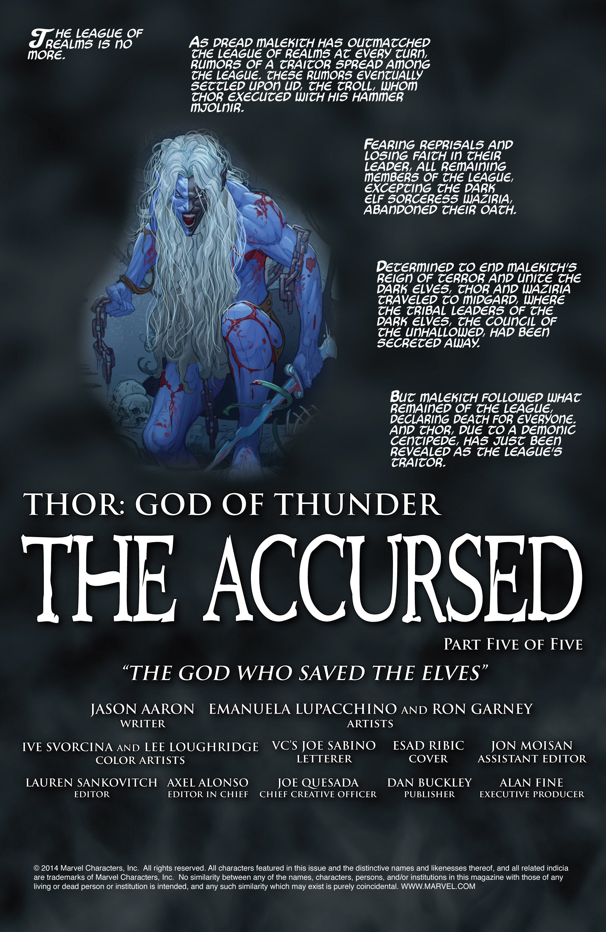 Read online Thor: God of Thunder comic -  Issue #17 - 2