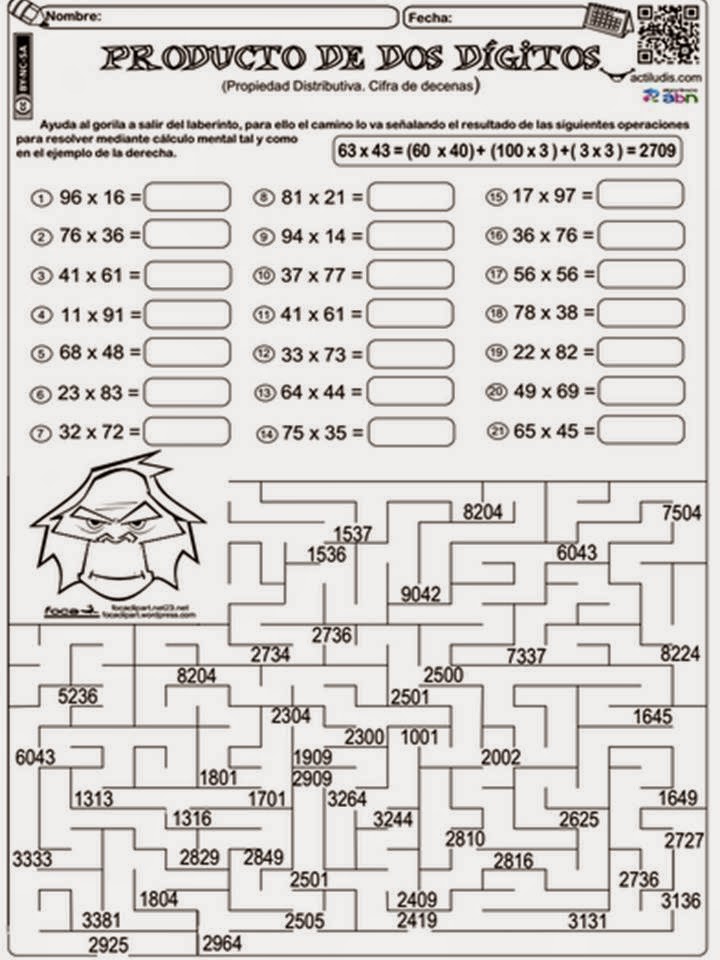 APRENDAMOS A MULTIPLICAR JUGANDO, CREANDO Y RECREANDO: agosto 2014