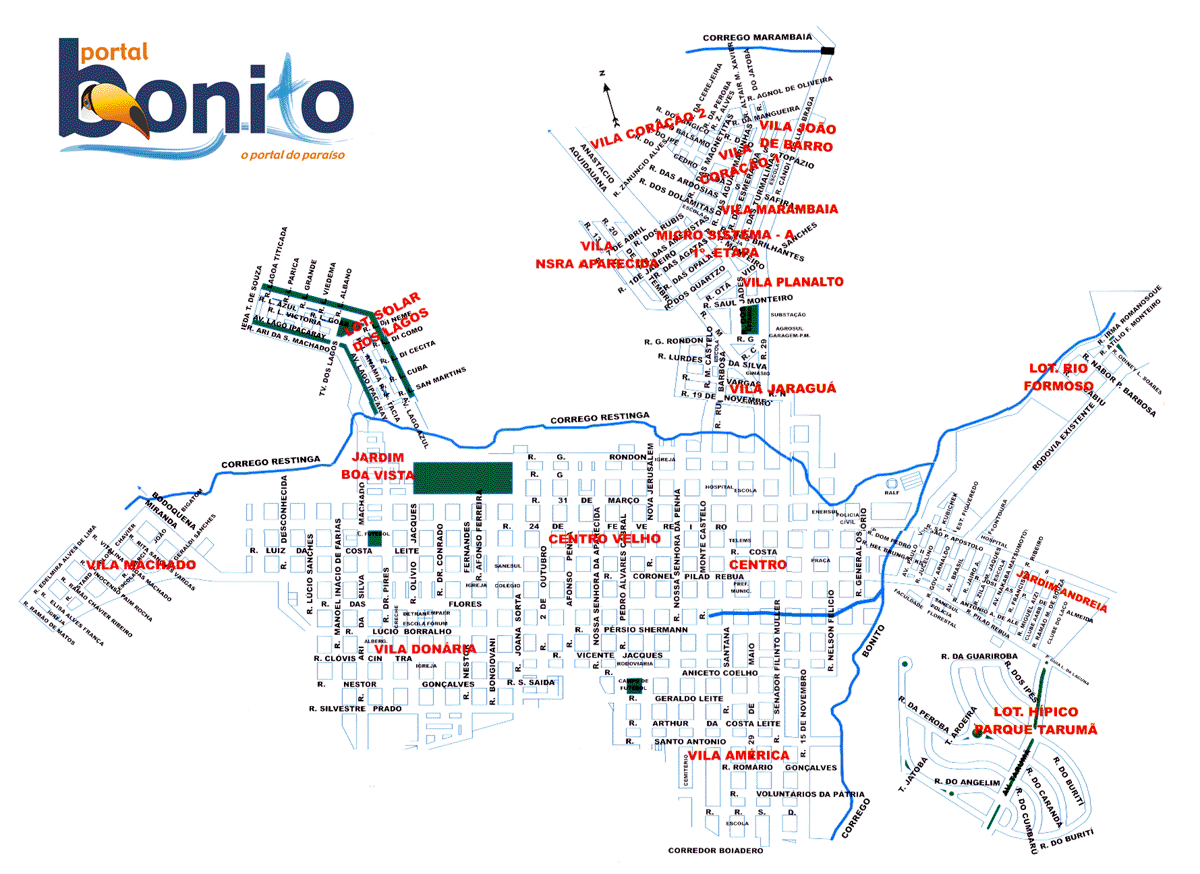 NikiMap Mato Grosso do Sul, Pantanal, Campo Grande, Bonito NikiMap Mato Grosso do Sul, Pantanal, Campo Grande, Bonito