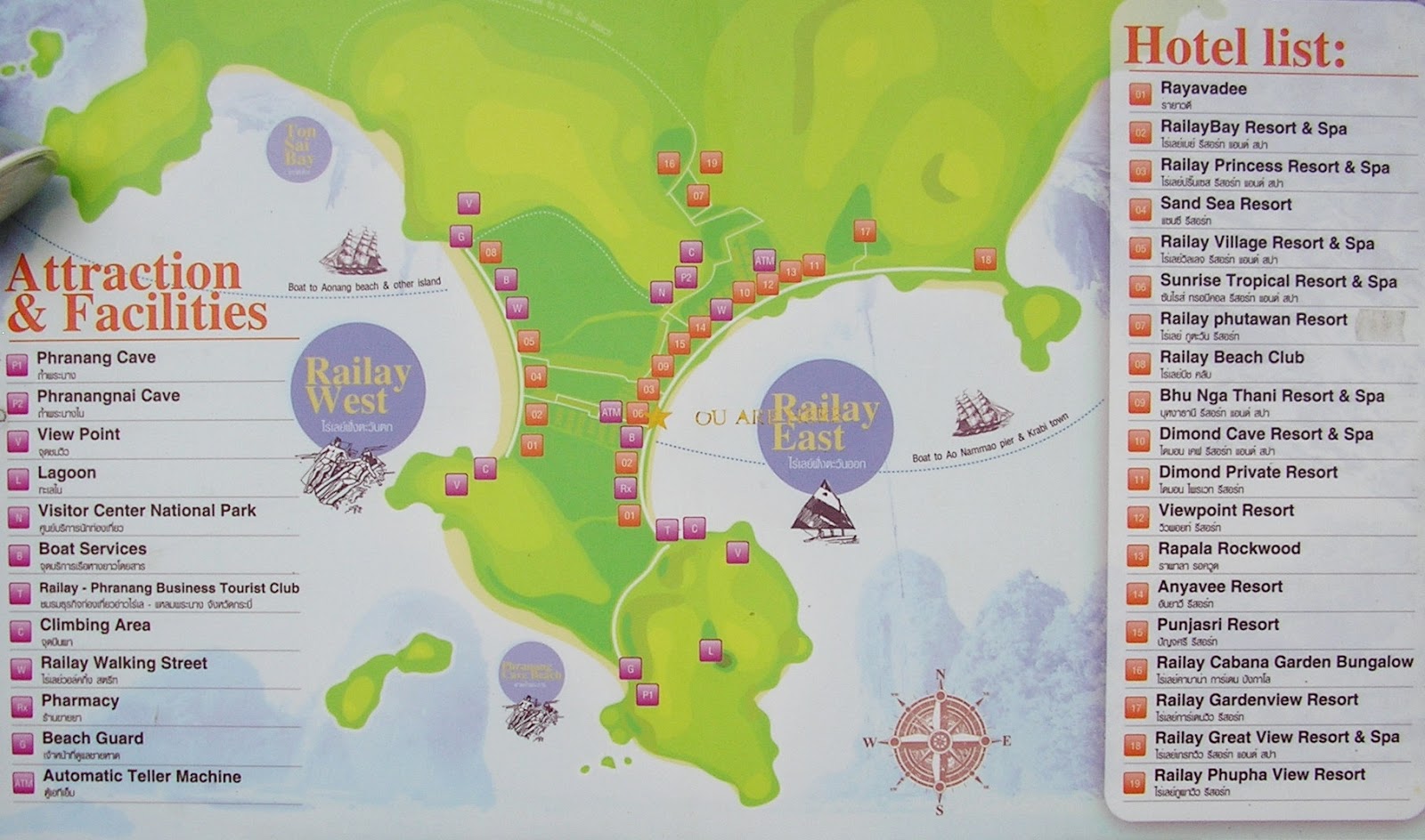 Thailand Bali and Other Beaches and Islands Krabi/Railay