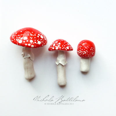 Fairy Mushrooms - Nichola Battilana