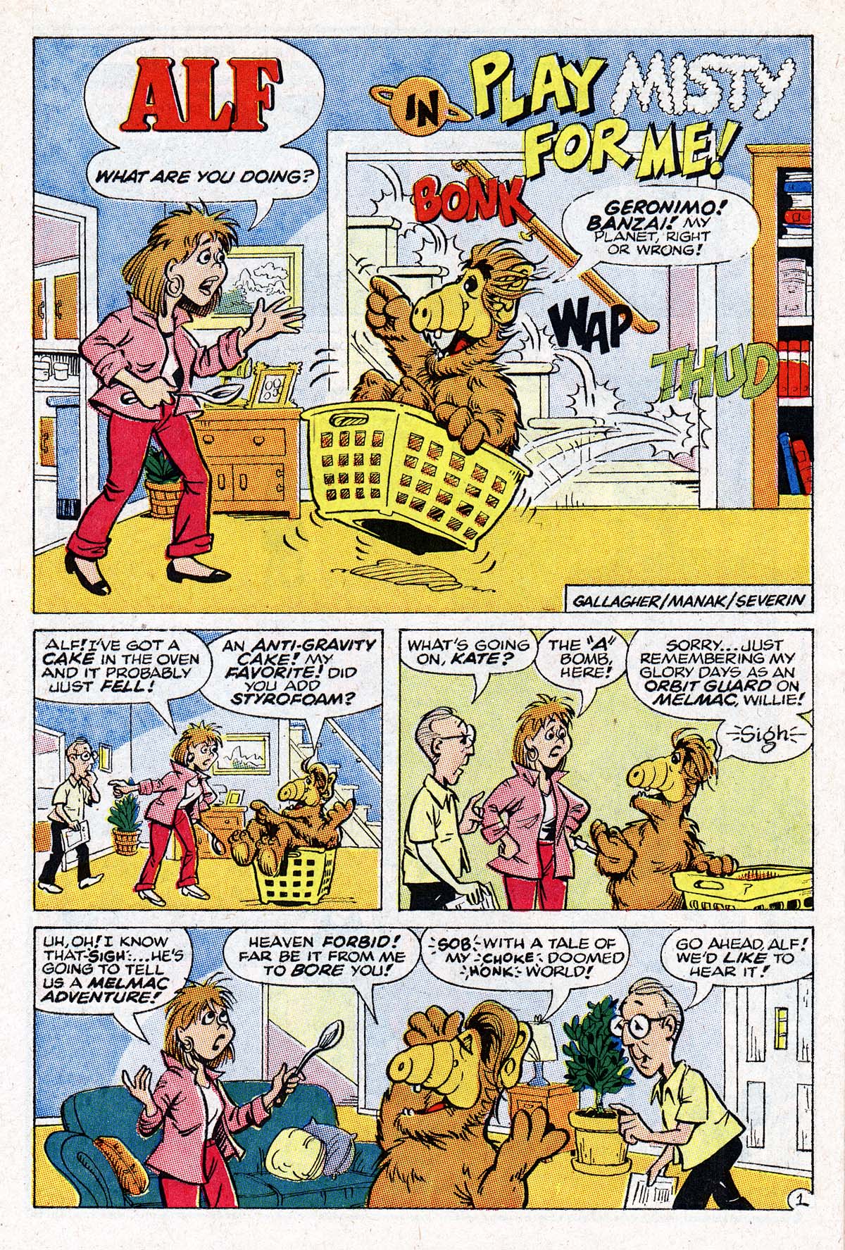 Read online ALF comic -  Issue #1 - 18