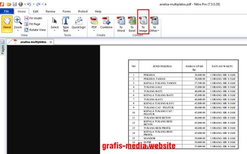 Cara merubah file pdf ke excel Cara merubah file pdf ke excel