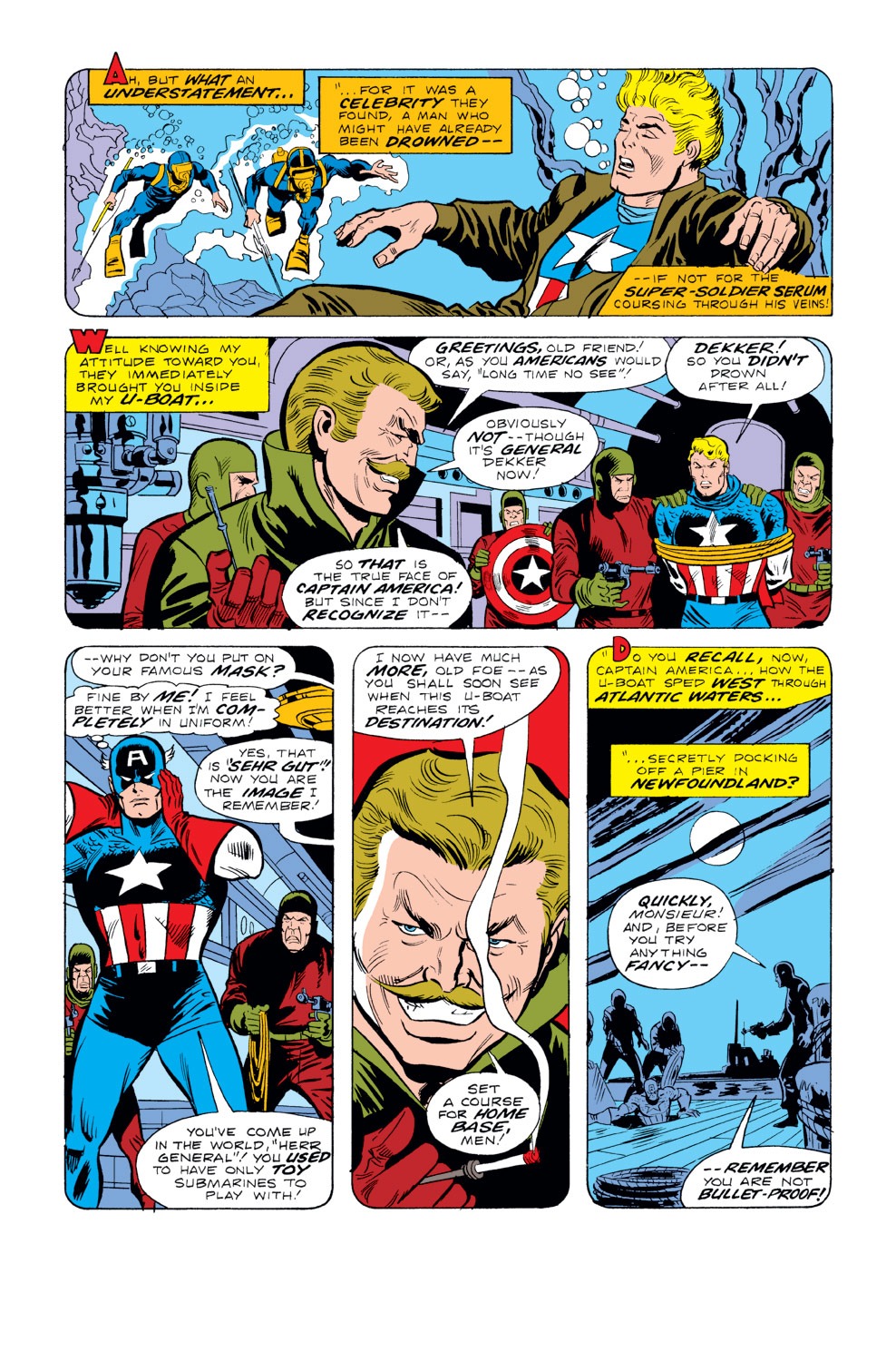Read online Captain America (1968) comic -  Issue #220 - 7