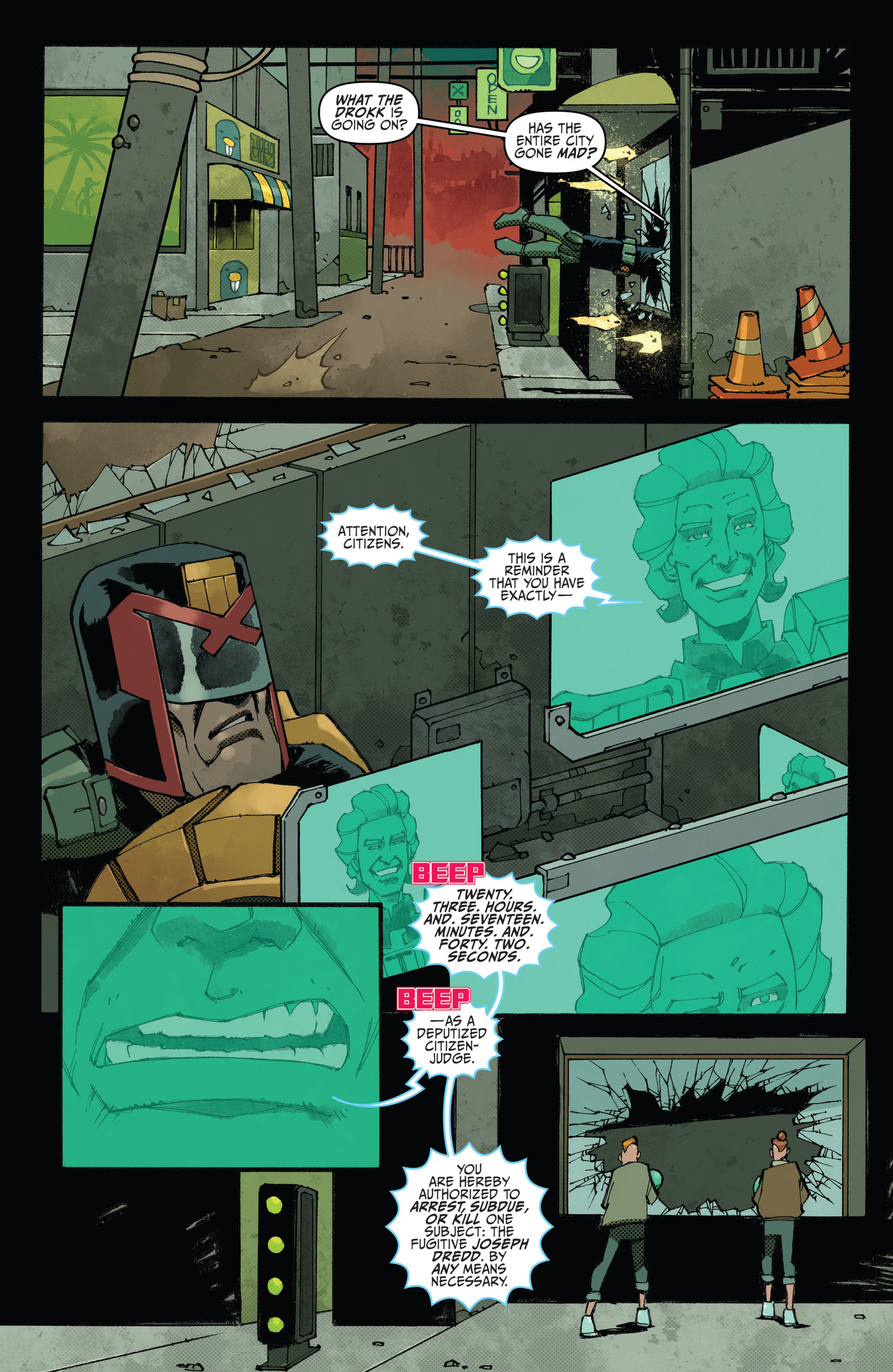 Read online Judge Dredd (2012) comic -  Issue #27 - 9