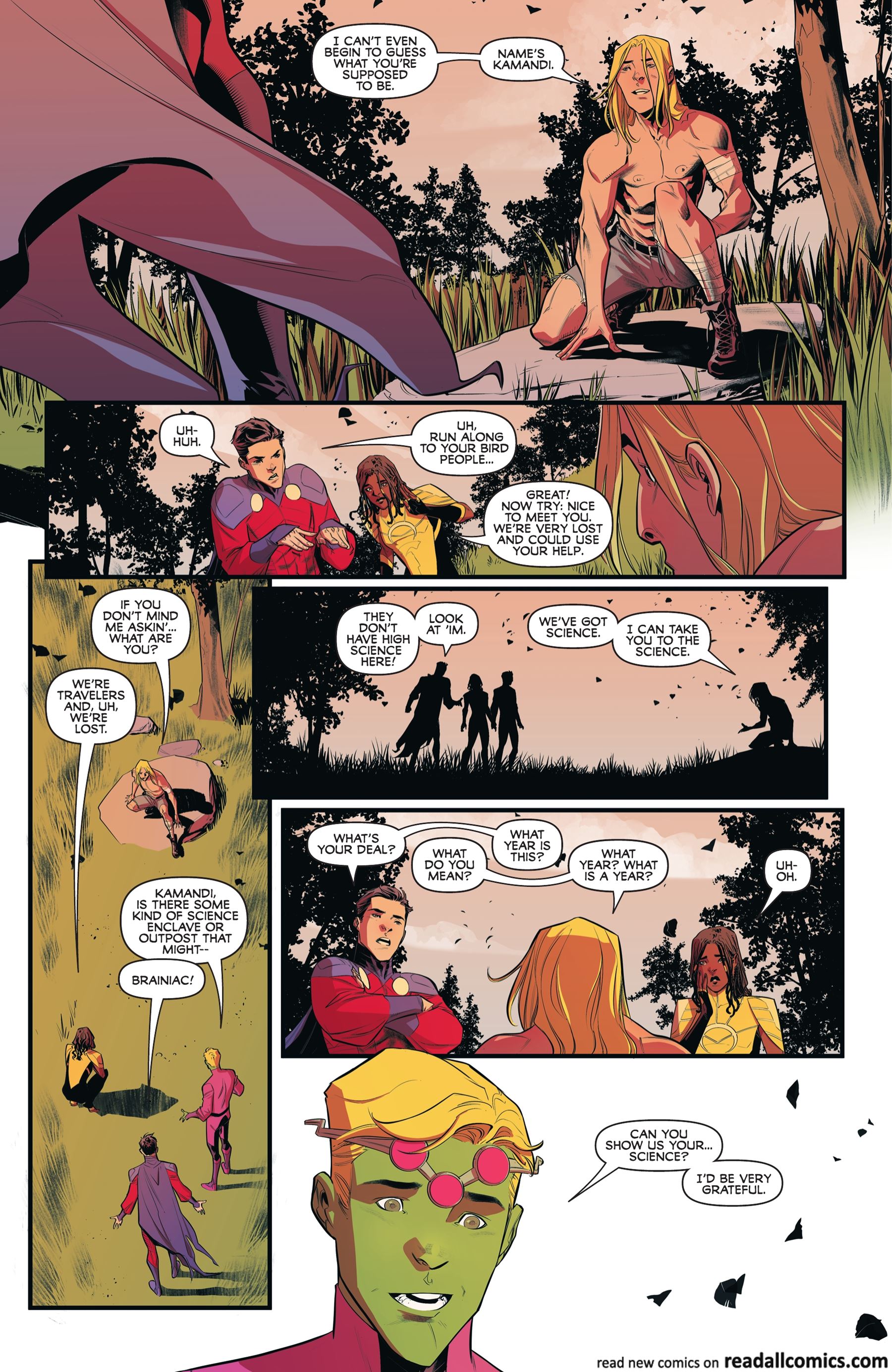 Justice League vs. the Legion of Super-Heroes Vol. 1 chapter 3 page 13