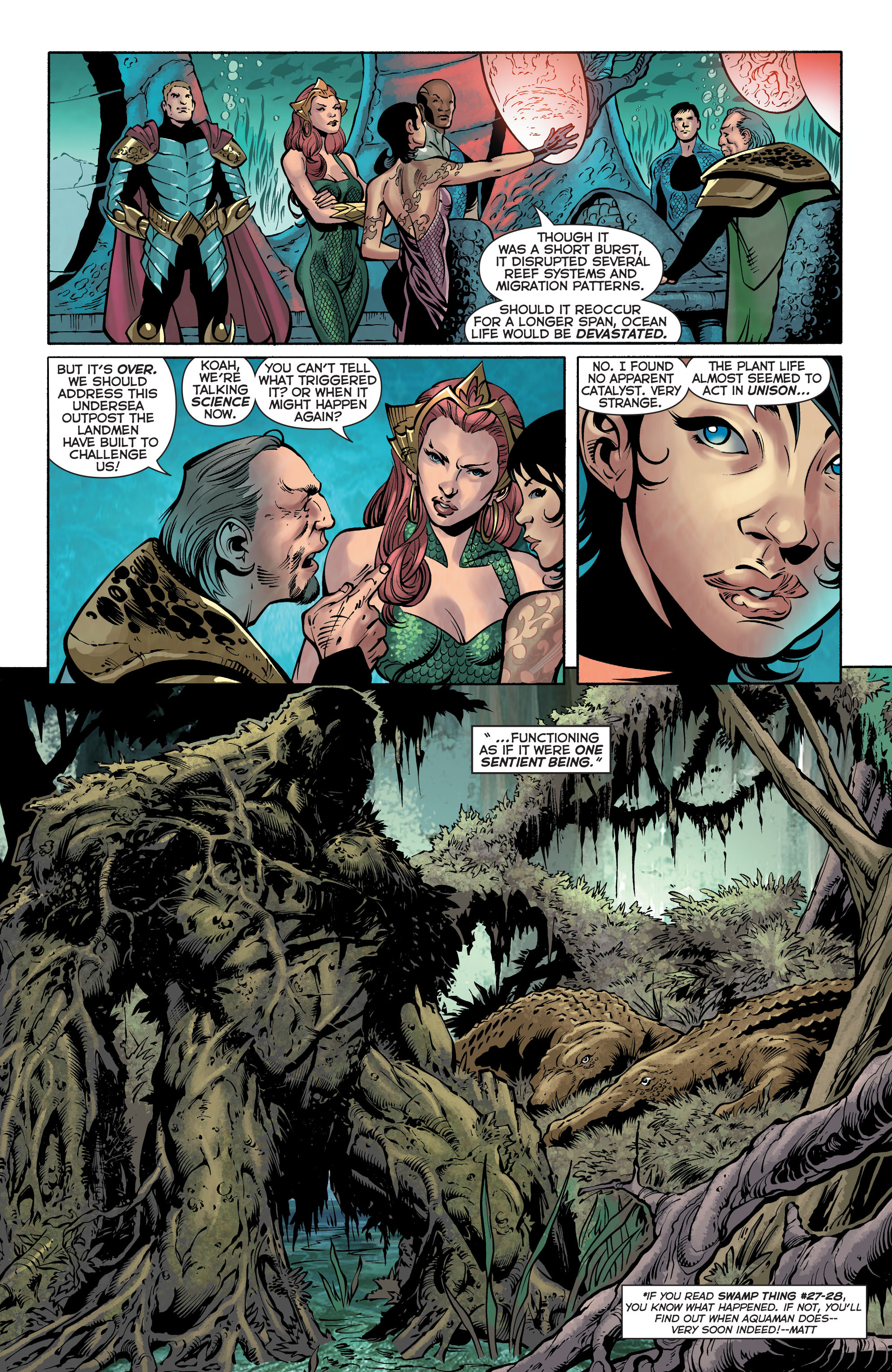 Read online Aquaman (2011) comic -  Issue #29 - 8