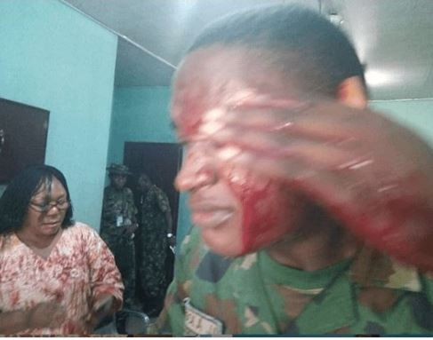 A military teacher escaped being butchered to death in Port Harcourt