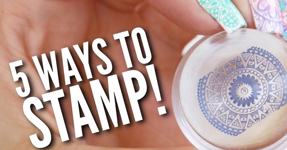Different Ways To Use A Nail Stamper