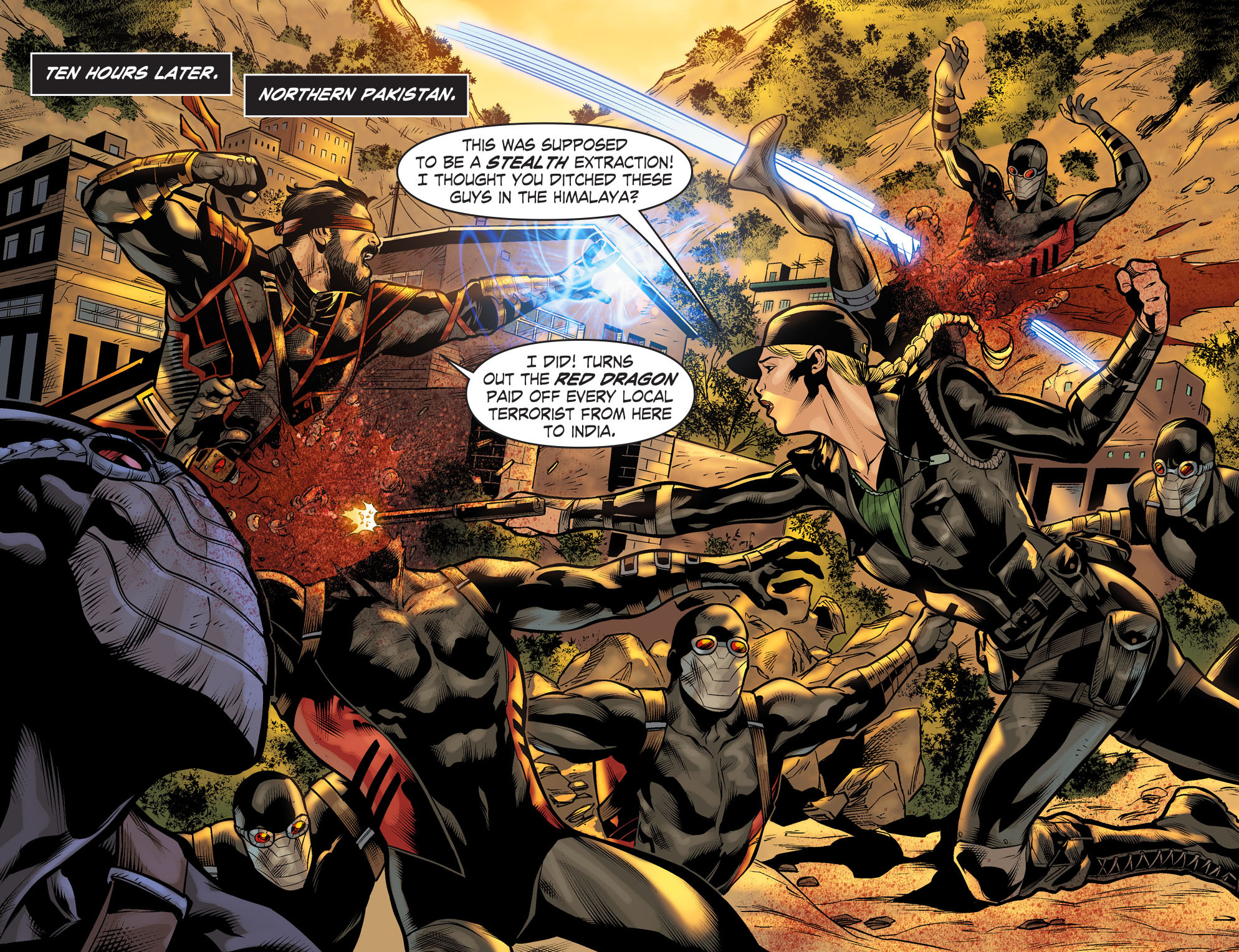 Read online Mortal Kombat X [I] comic -  Issue #23 - 12