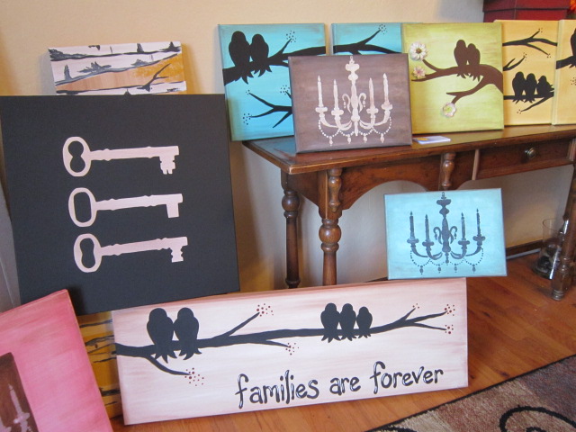 WE DO CANVASES & WOOD SIGNS!!