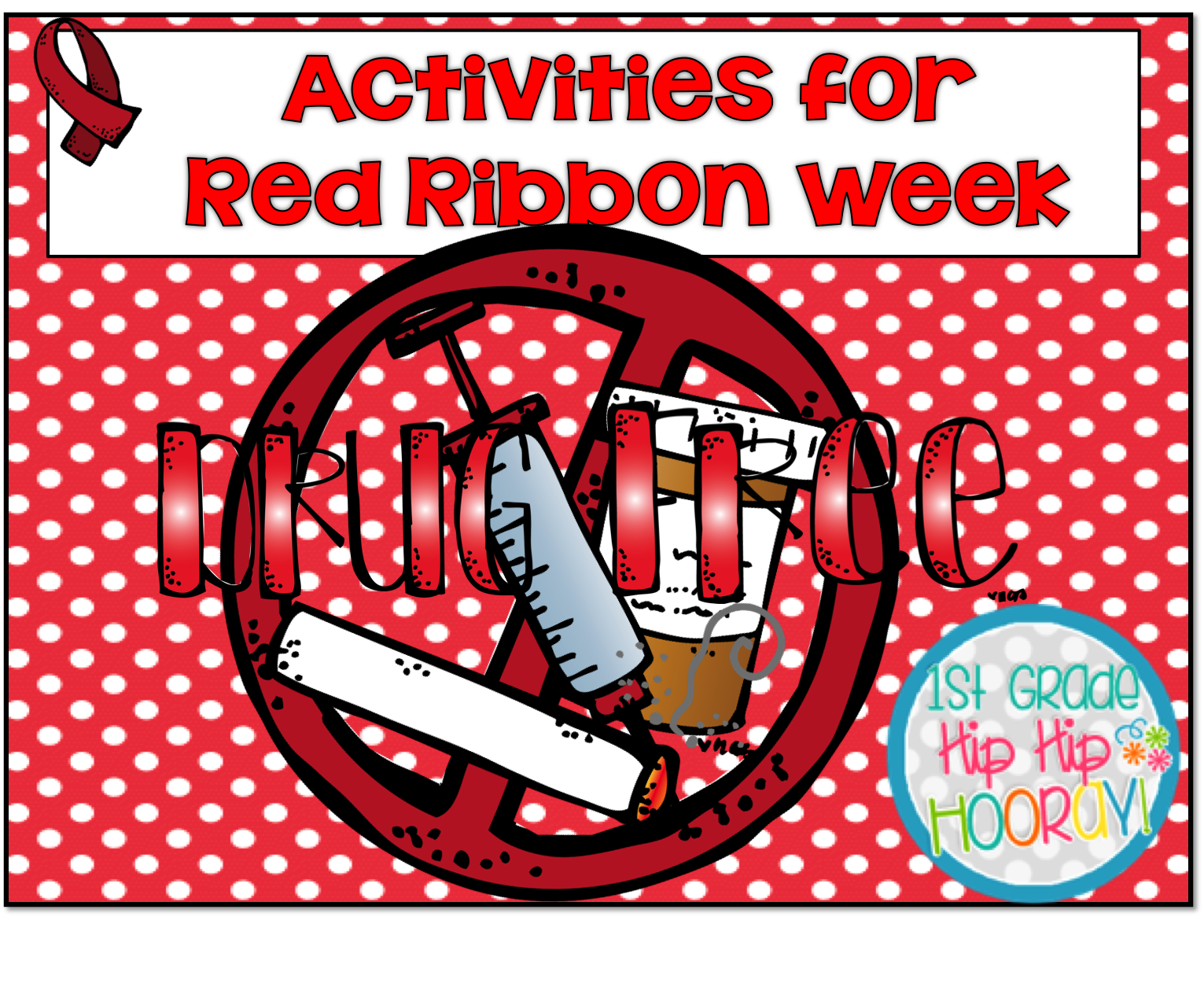 Red Ribbon Week Posters Examples