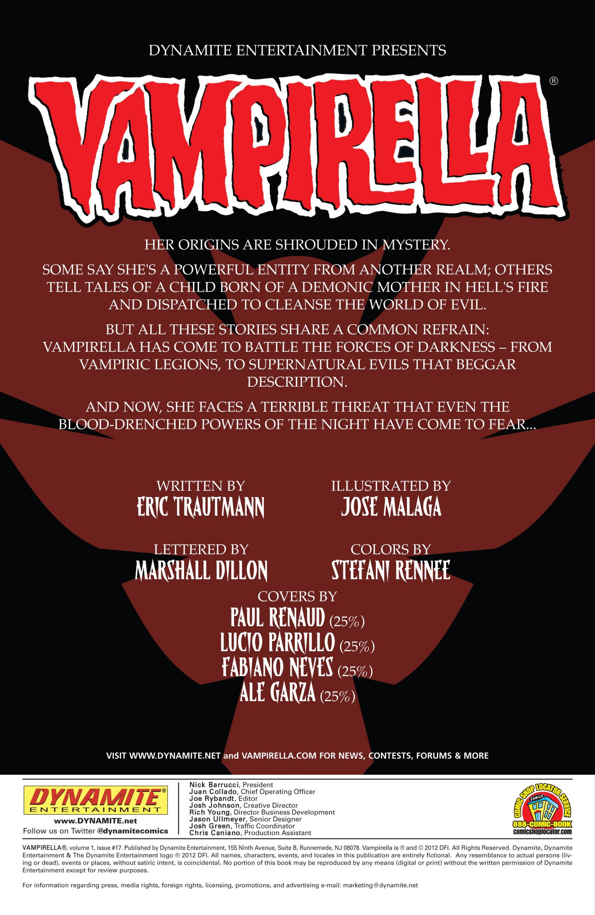 Read online Vampirella (2010) comic -  Issue #17 - 5