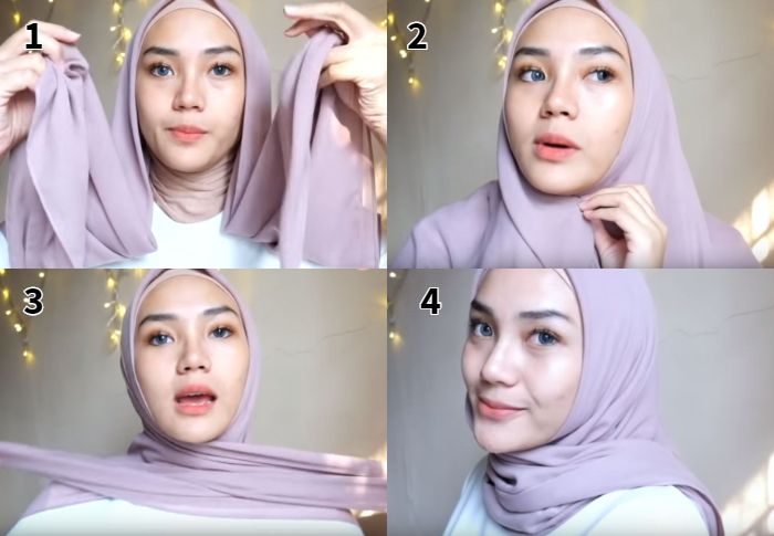 Trend Fashion Model dan Warna Hijab 2019 Sehingga Terlihat ...