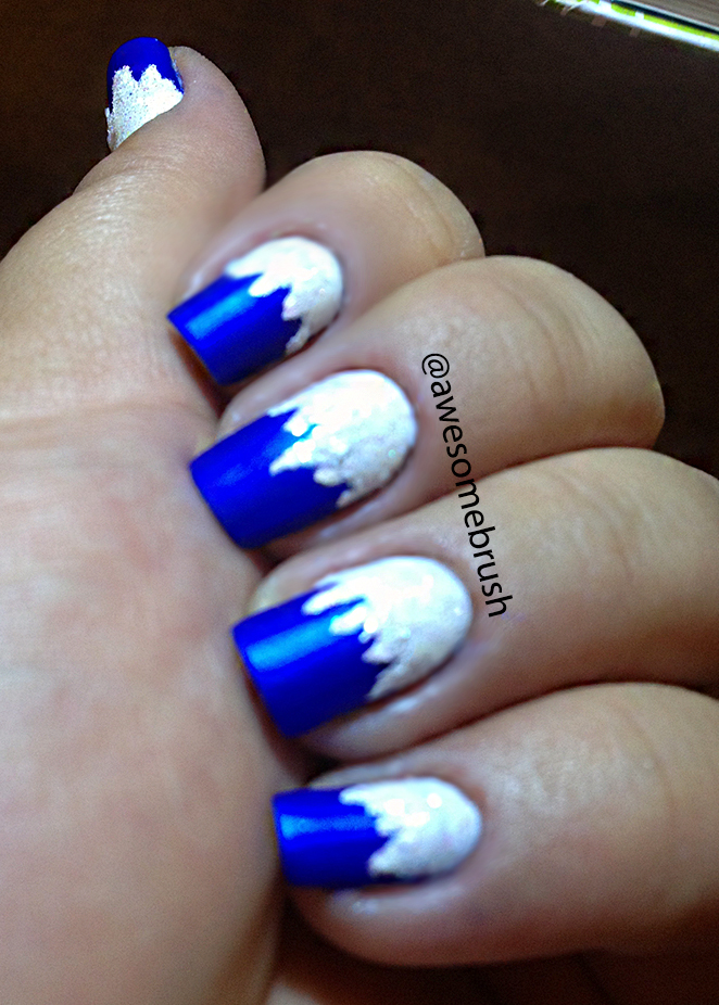 awesomebrush Frosted Nails