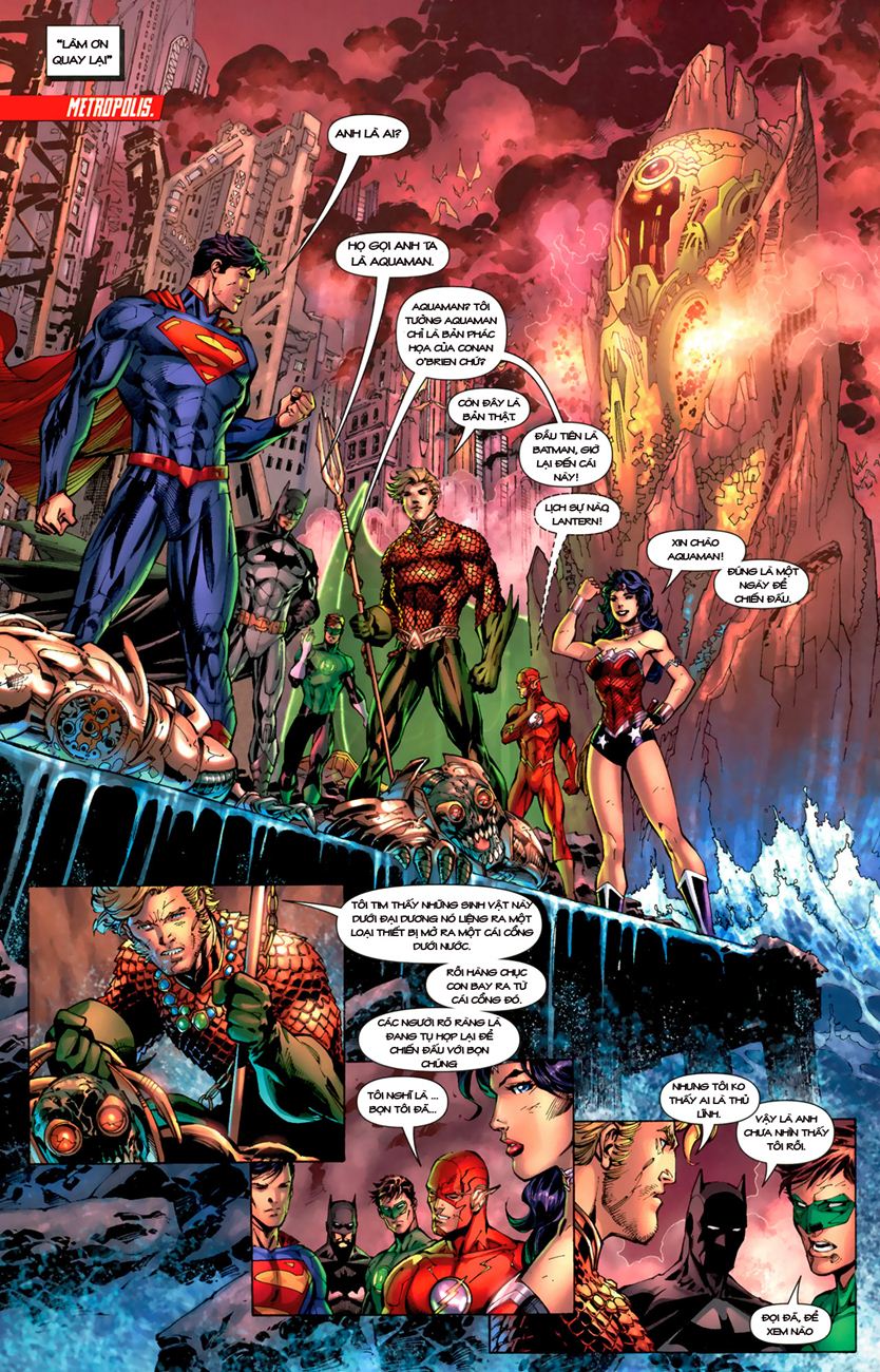Justice League chap 4 trang 9