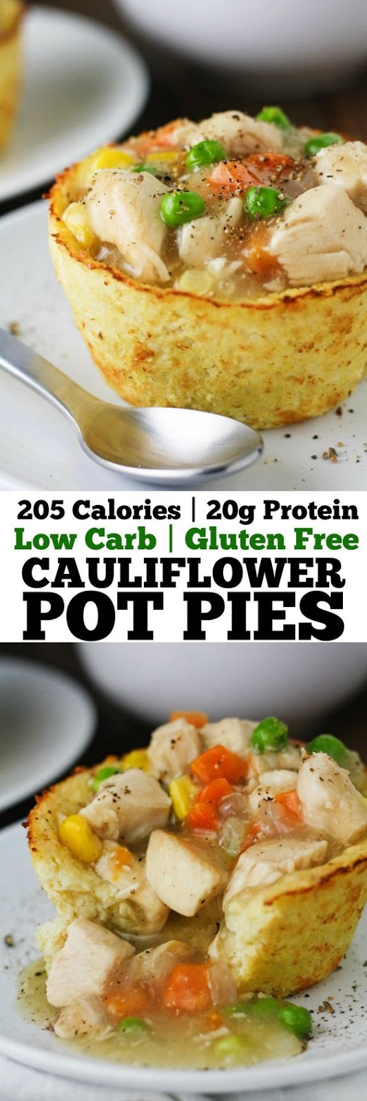 Low Carb Cauliflower Pot Pies Low Carb Cauliflower Pot Pies