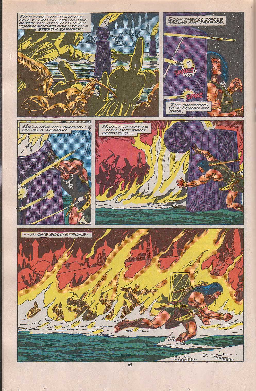 Read online Conan the Barbarian (1970) comic -  Issue #216 - 13