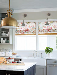 window kitchen treatments blinds windows farmhouse treatment modern shades curtains decorating sink decor roman cabinets shade mixed cottage light above