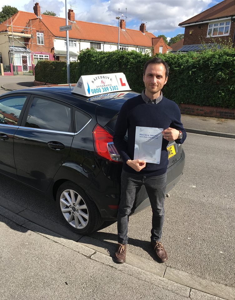 Safedrive Stars Driving lessons Hull, Driving instructor Hull, Driving school Hull. MARVELLOUS