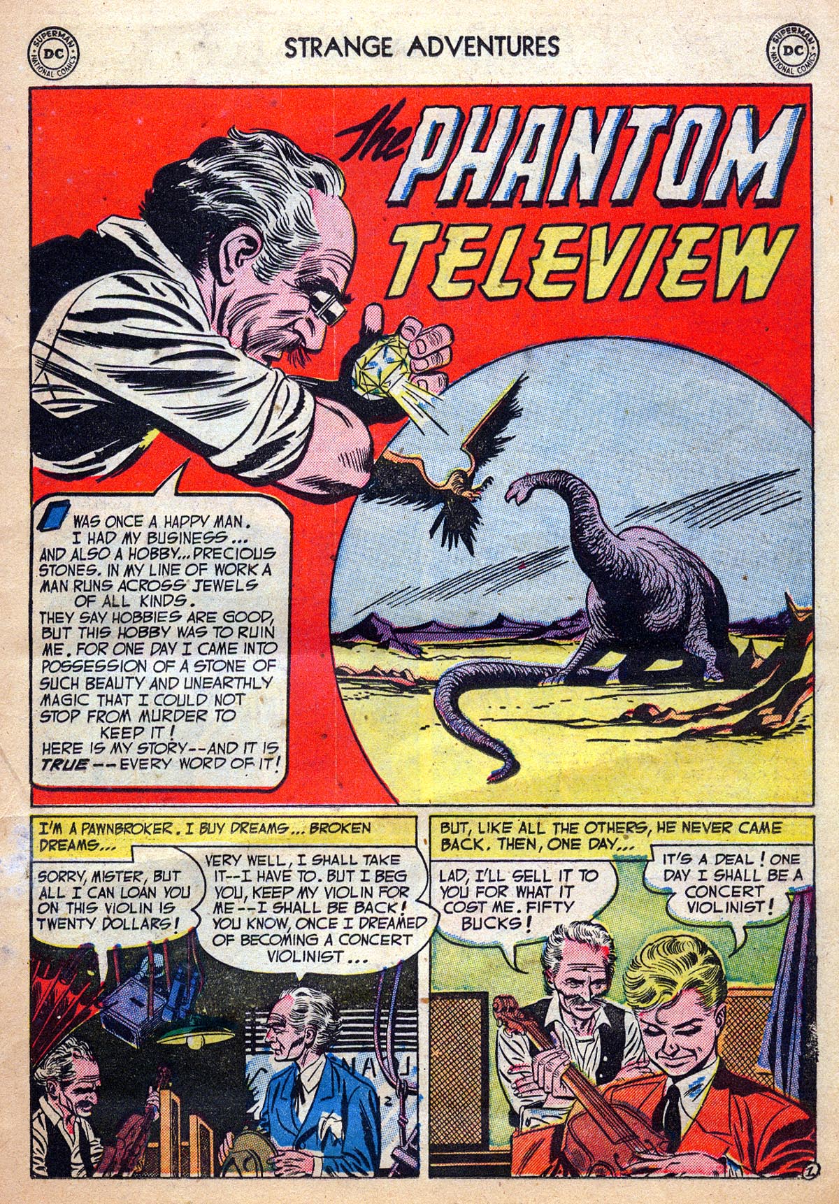 Read online Strange Adventures (1950) comic -  Issue #33 - 11