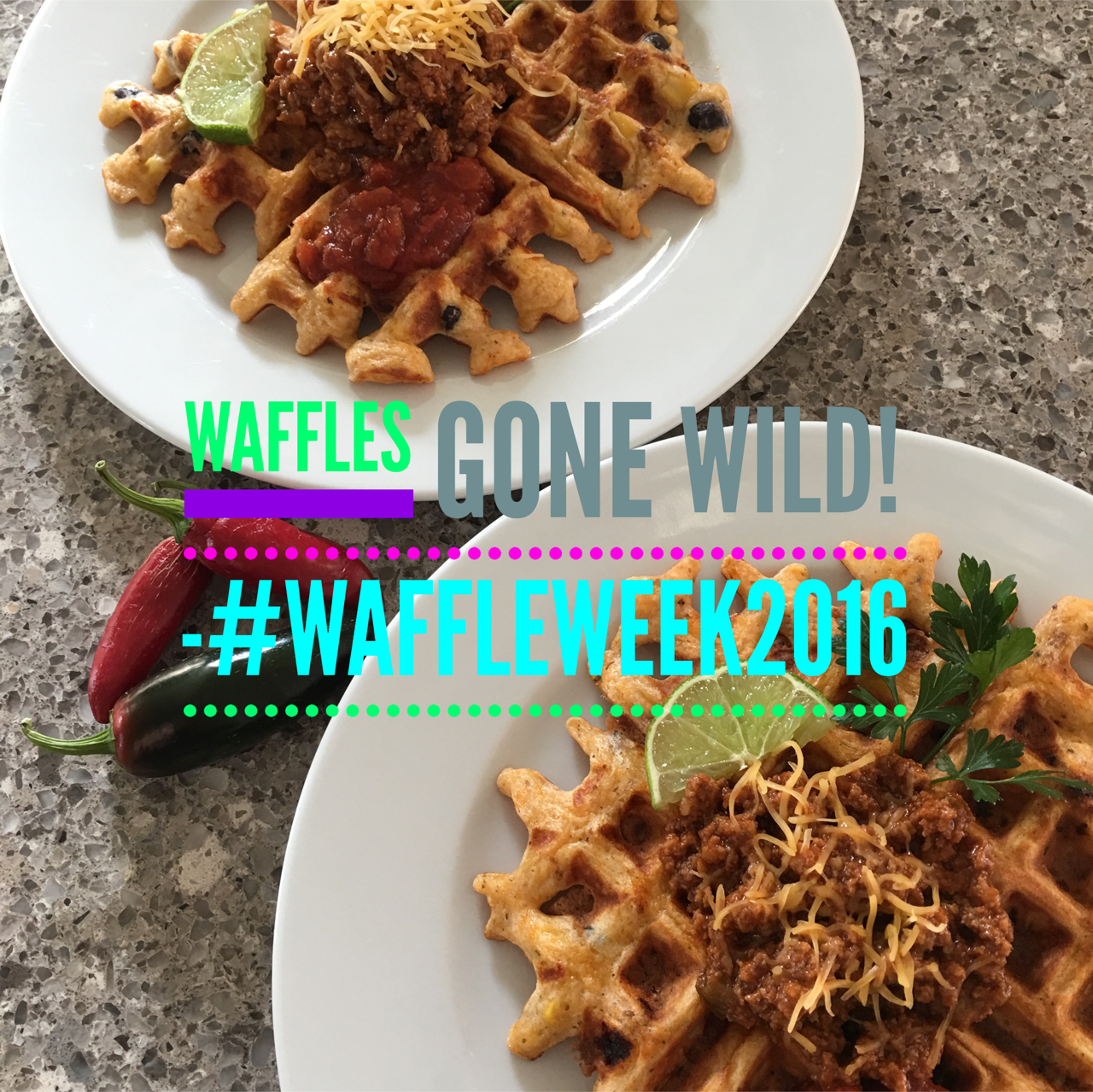 Waffles Gone Wild WaffleWeek2016 Our Good Life