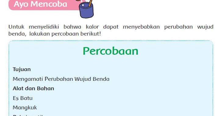 Smart Queen Club Kalor Menyebabkan Perubahan Wujud Benda Hal 89 96