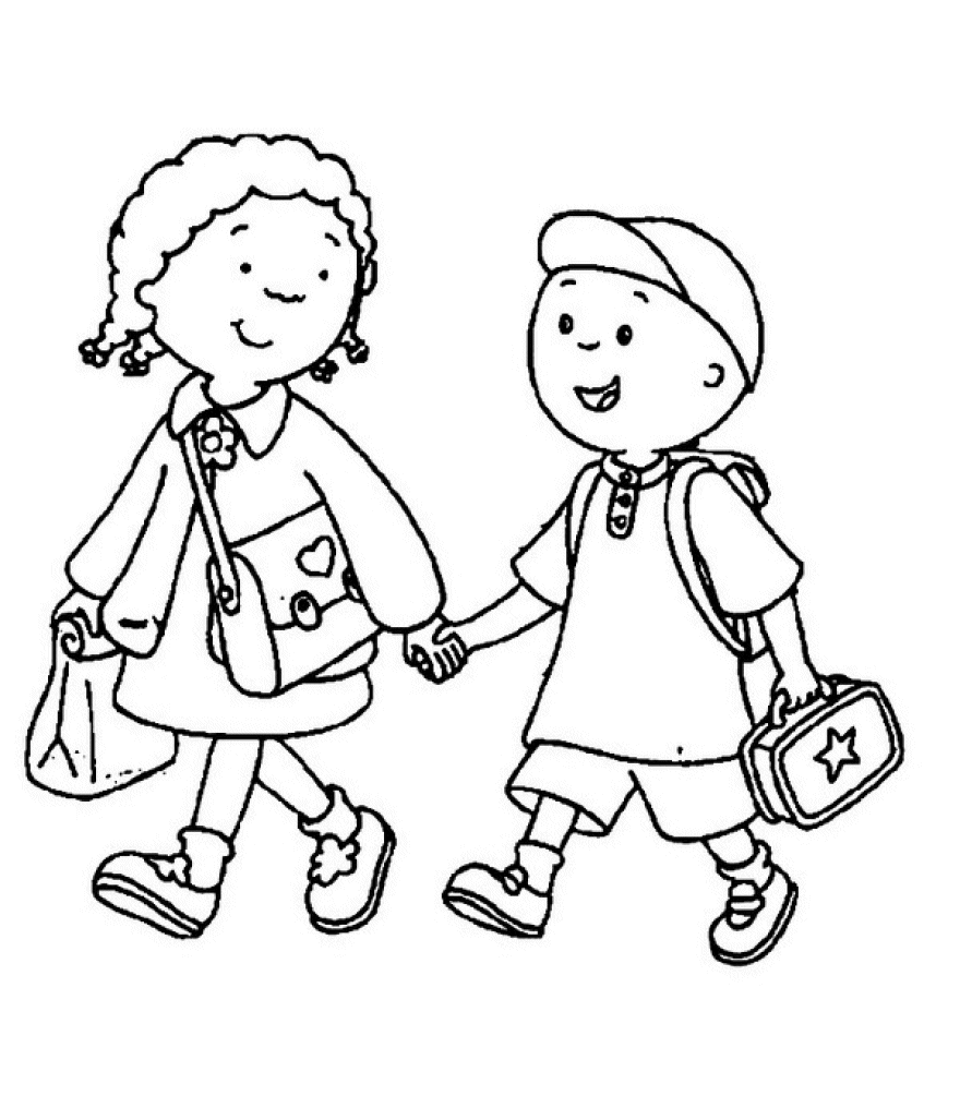 i went walking coloring pages - photo #41