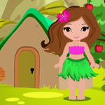 Games4King Cute Wild Girl Rescue