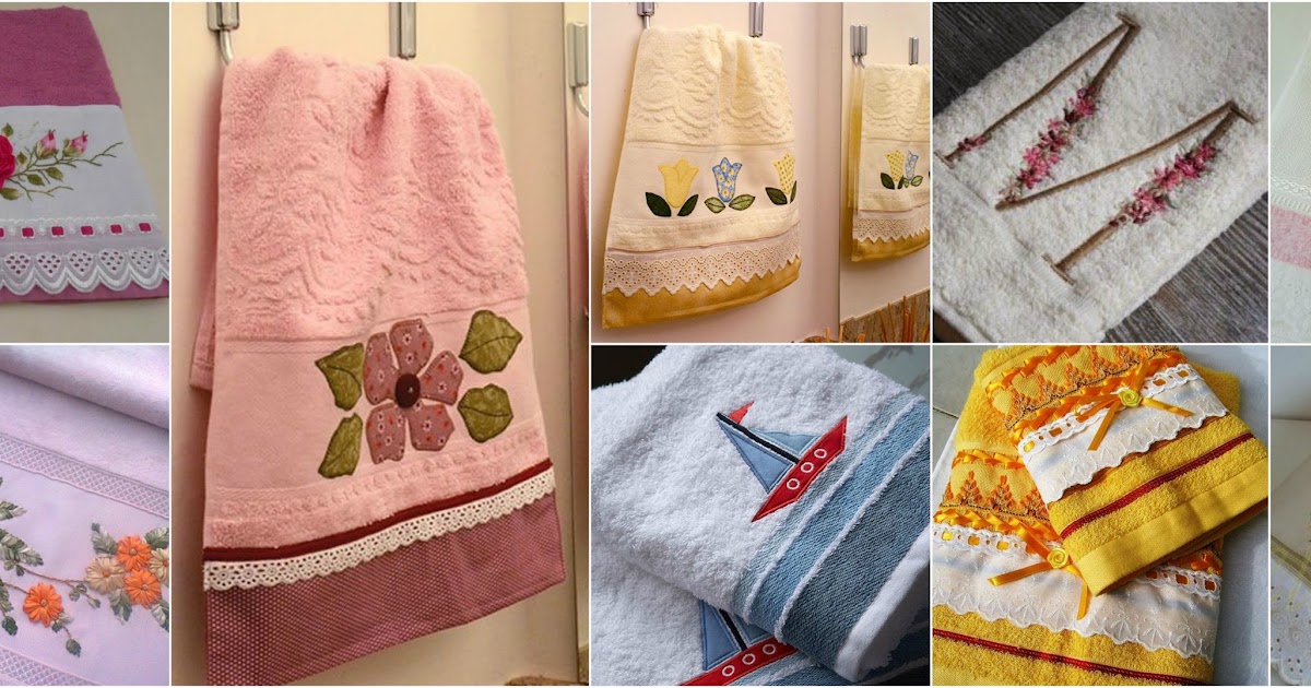 13 Hermosas ideas para decorar toallas para el baño ~ lodijoella