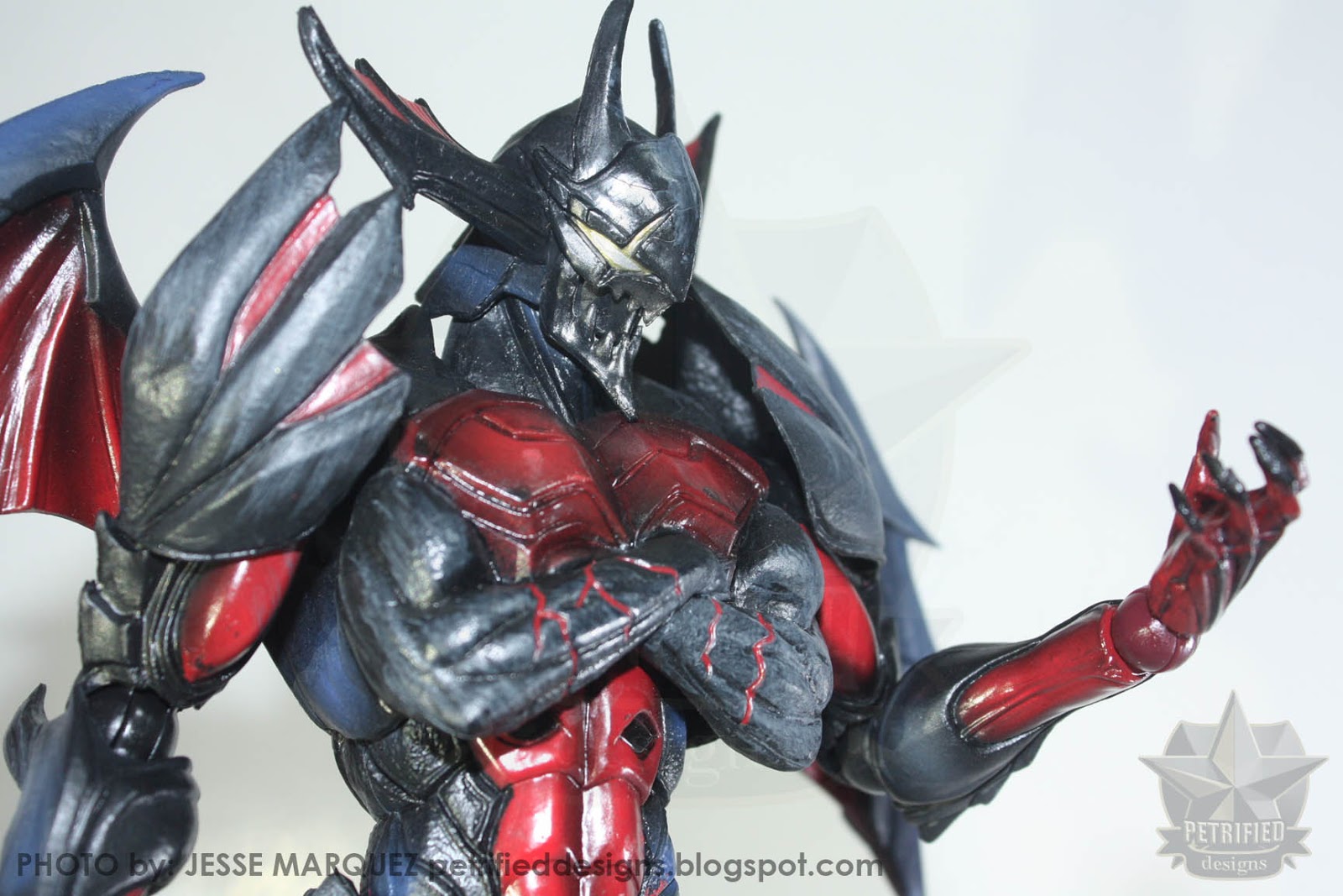Review mô hình Diablos Armor Rage Set Play Arts Kai Bootleg Action Figure 