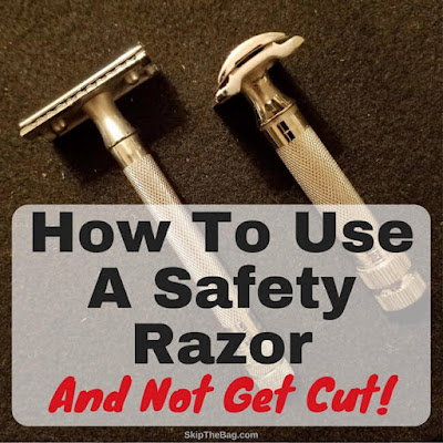 Tips and tricks for how to use a zero waste and plastic free safety razor.