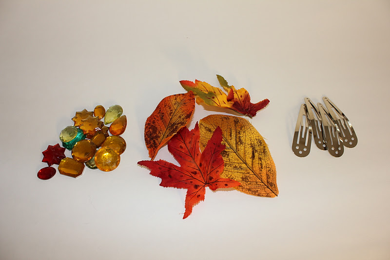 Sew Stylish Boutique: Thanksgiving, Fall Hair Clips