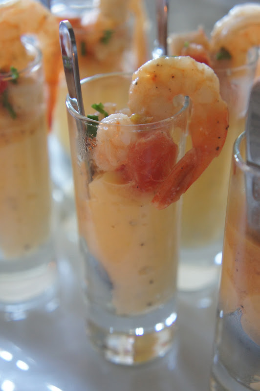 Check it out Cocktail Shrimp Shooters