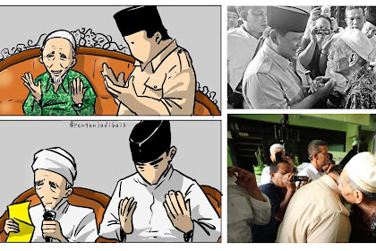 Doa Yang Tertukar :  Bisikan Mesra Mbah Moen Pada Prabowo