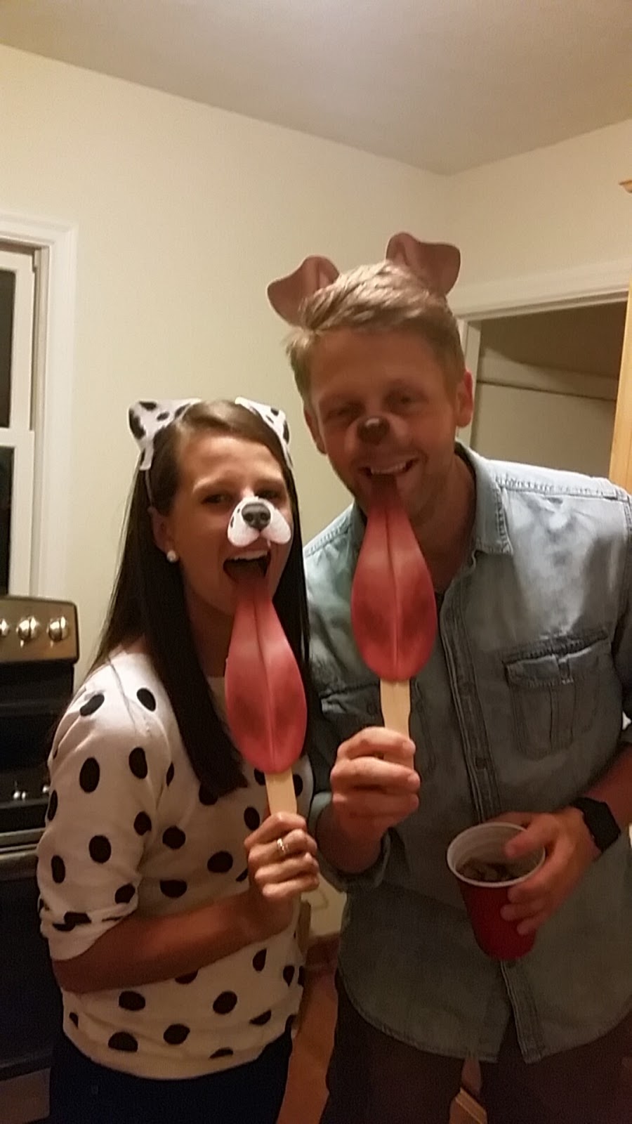 DIY Snapchat Couple�s Costume KPApreps